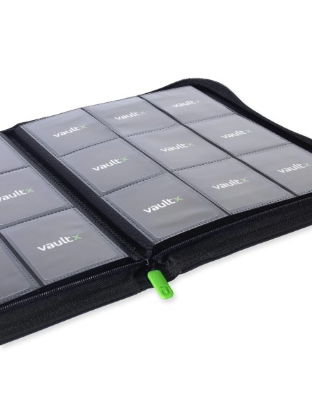 ALBUM TCG - SIGNATURE BLACK - 9 POCKET - 360 CARTAS - VAULT X