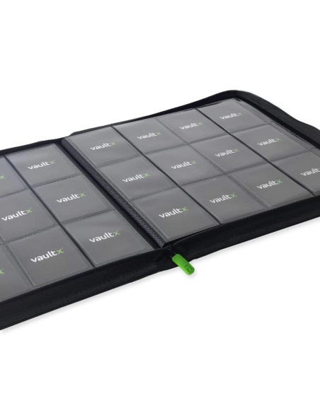 ALBUM TCG - SIGNATURE BLACK - 12 POCKET XL - 624 CARTAS - VAULT X