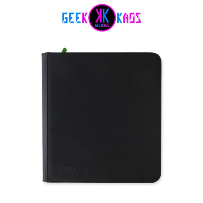 ALBUM TCG - SIGNATURE BLACK - 12 POCKET XL - 624 CARTAS - VAULT X