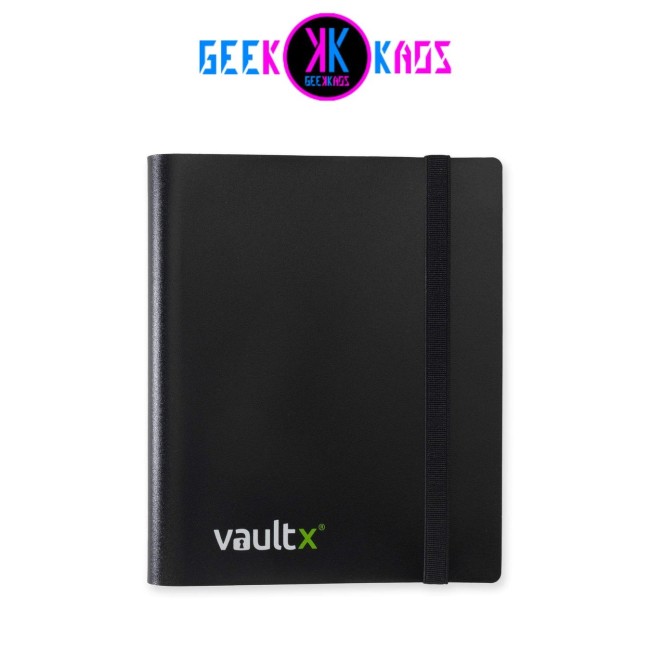 ALBUM TCG - BLACK - 4 POCKET - 160 CARTAS - VAULT X