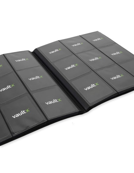 ALBUM TCG - BLACK - 9 POCKET - 360 CARTAS - VAULT X