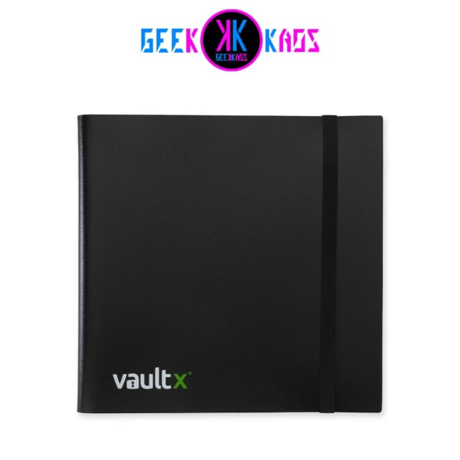 ALBUM TCG - BLACK - 12 POCKET - 480 CARTAS - VAULT X
