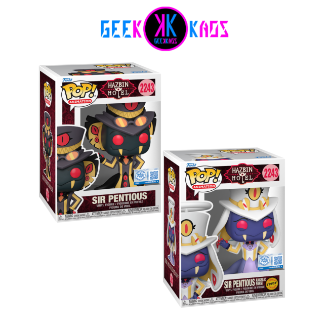 FUNKO POP! - HAZBIN HOTEL - SIR PENTIOUS 2243 (SE) (BUNDLE)