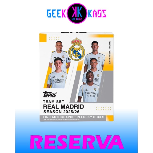 TOPPS - TEAM SET REAL MADRID 2025/26
