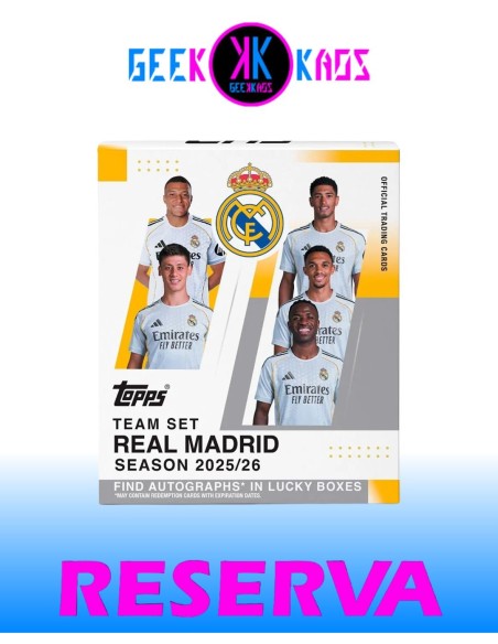 TOPPS - TEAM SET REAL MADRID 2025/26