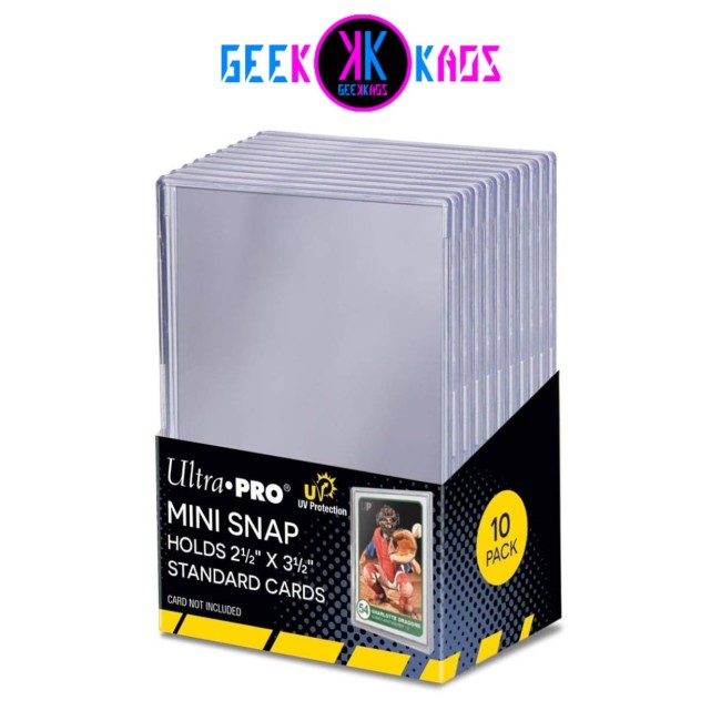 FUNDAS TCG - UV MINI SNAP CARD HOLDER (10 UND) - ULTRA PRO