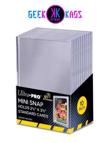 FUNDAS TCG - UV MINI SNAP CARD HOLDER (10 UND) - ULTRA PRO