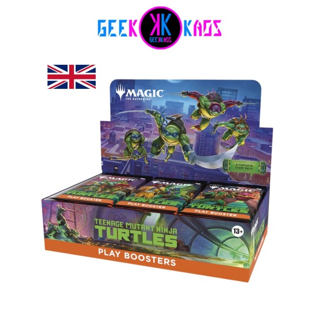 MAGIC: THE GATHERING - TEENAGE MUTANT NINJA TURTLES - PLAY BOOSTERS (30 SOBRES) - INGLES