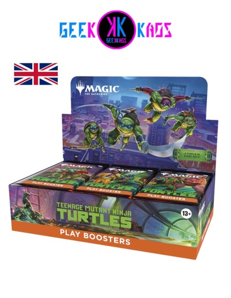 MAGIC: THE GATHERING - TEENAGE MUTANT NINJA TURTLES - PLAY BOOSTERS (30 SOBRES) - INGLES