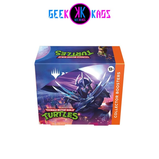 MAGIC: THE GATHERING - TEENAGE MUTANT NINJA TURTLES - COLLECTOR BOX DISPLAY (12 SOBRES) - INGLES