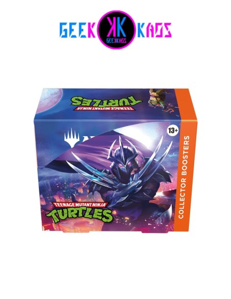 MAGIC: THE GATHERING - TEENAGE MUTANT NINJA TURTLES - COLLECTOR BOX DISPLAY (12 SOBRES) - INGLES
