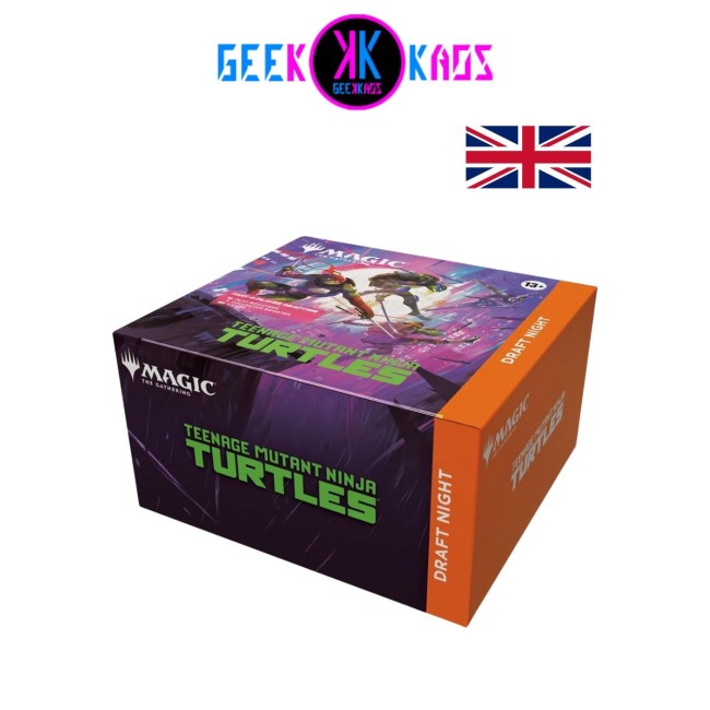 MAGIC: THE GATHERING - TEENAGE MUTANT NINJA TURTLES - DRAFT NIGHT - INGLES