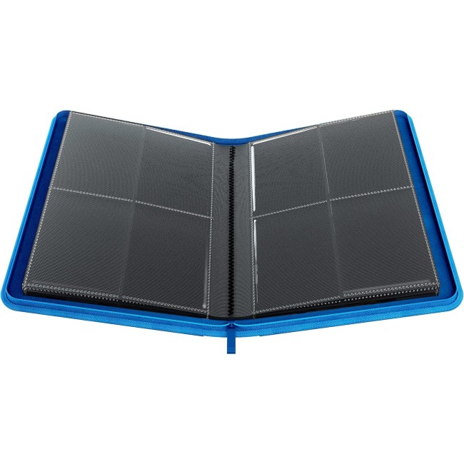 ALBUM TCG - ZIP-UP BLUE - 4 POCKET - 160 CARTAS - GAMEGENIC