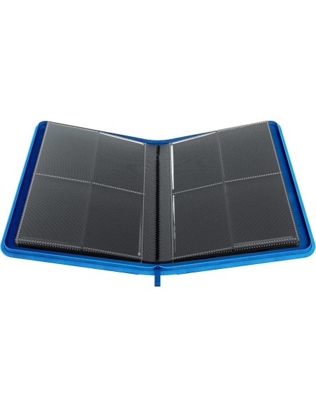 ALBUM TCG - ZIP-UP BLUE - 4 POCKET - 160 CARTAS - GAMEGENIC