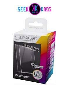 FUNDAS TCG - SLIDE CARD CASES (12 UND) - GAMEGENIC