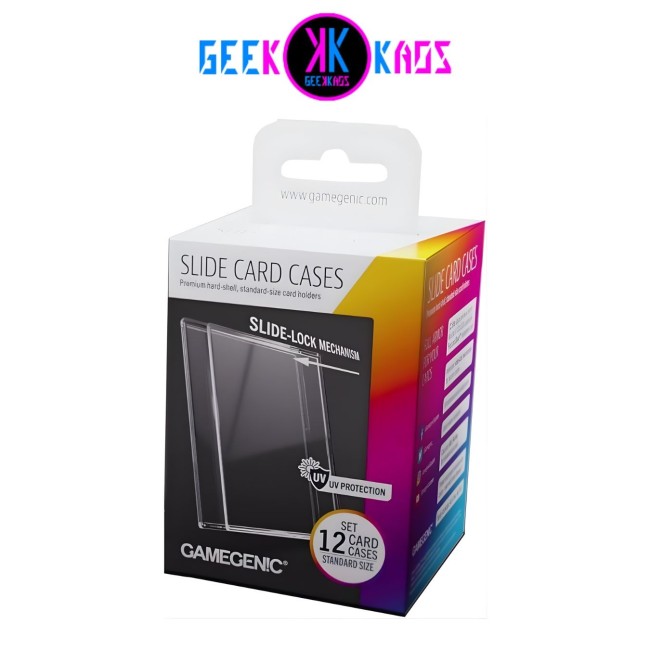 FUNDAS TCG - SLIDE CARD CASES (12 UND) - GAMEGENIC