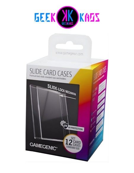 FUNDAS TCG - SLIDE CARD CASES (12 UND) - GAMEGENIC