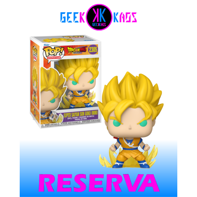 FUNKO POP! - DRAGON BALL DAIMA  - SUPER SAIYAN SON GOKU ( MINI ) 2305