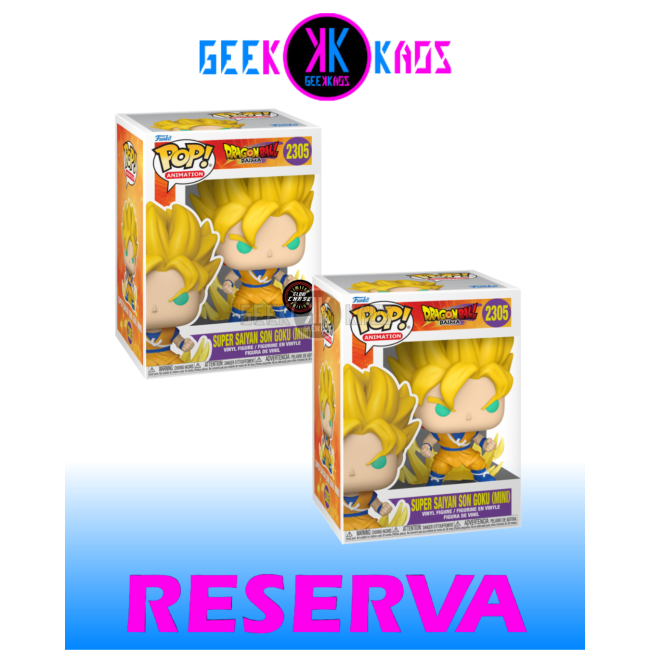 FUNKO POP! - DRAGON BALL DAIMA  - SUPER SAIYAN SON GOKU ( MINI ) 2305 ( BUNDLE)