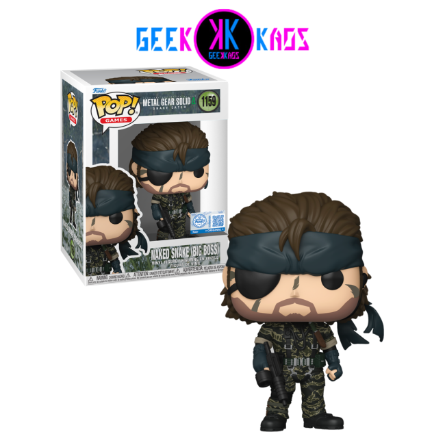 FUNKO POP! - METAL GEAR SOLID: SNAKE EATER - NAKED SNAKE (BIG BOSS) 1159 (SE)