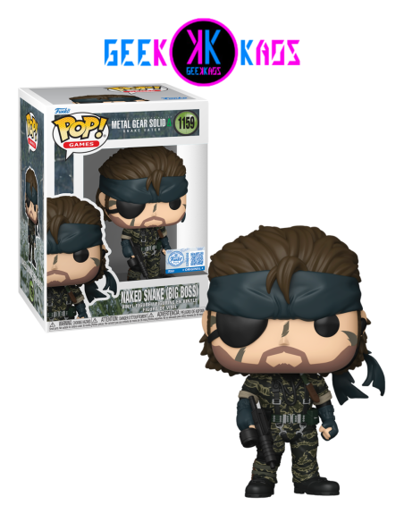 FUNKO POP! - METAL GEAR SOLID: SNAKE EATER - NAKED SNAKE (BIG BOSS) 1159 (SE)