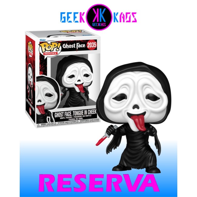 FUNKO POP! - GHOST FACE - GHOST FACE TONGUE IN CHEEK 2035