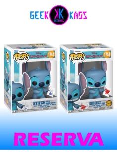 FUNKO POP! - LILO & STITCH - STITCH WITH MOOD CHART 1744 (BUNDLE)