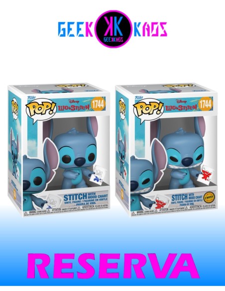 FUNKO POP! - LILO & STITCH - STITCH WITH MOOD CHART 1744 (BUNDLE)