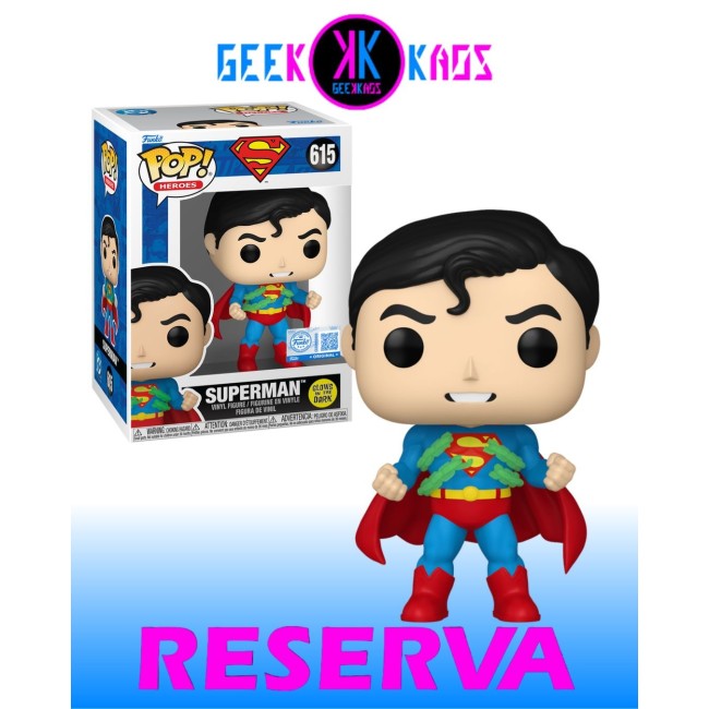 FUNKO POP! - SUPERMAN - SUPERMAN 615 (SE) (GITD)