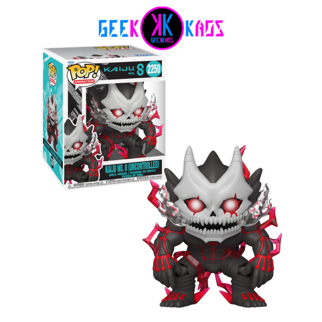 FUNKO POP! - KAIJU NO. 8 - KAIJU NO.8 (UNCONTROLLED) 2250 (SUPER SIZED)