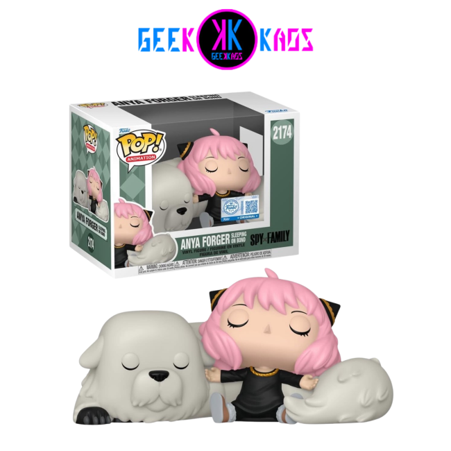 FUNKO POP! - SPY X FAMILY - ANYA FORGER SLEEPING ON BOND 2174 (SE)