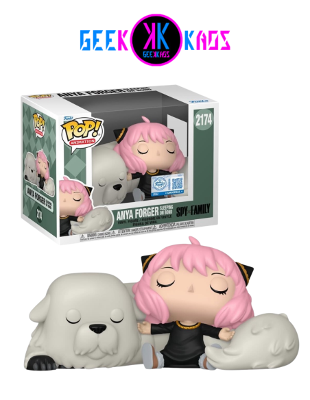 FUNKO POP! - SPY X FAMILY - ANYA FORGER SLEEPING ON BOND 2174 (SE)
