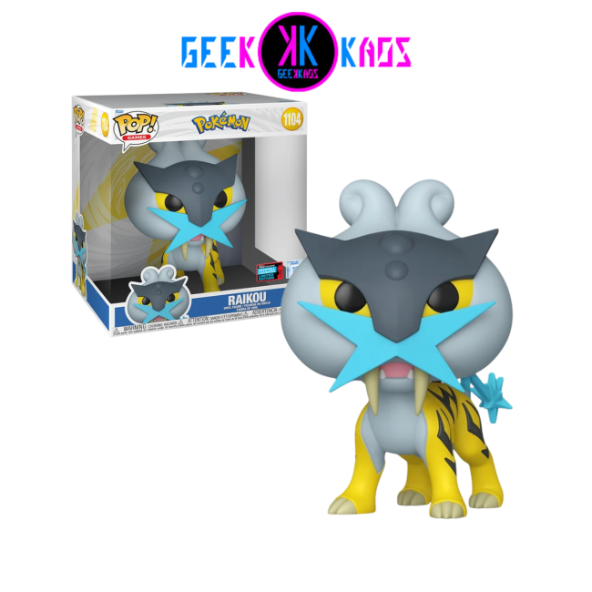 FUNKO POP! - POKEMON - RAIKOU 1104 (NYCC-2025) (JUMBO)