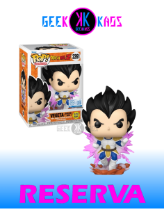 FUNKO POP! - DRAGON BALL Z  -  VEGETA (GALICK GUN) 2261 (SE) GITD)