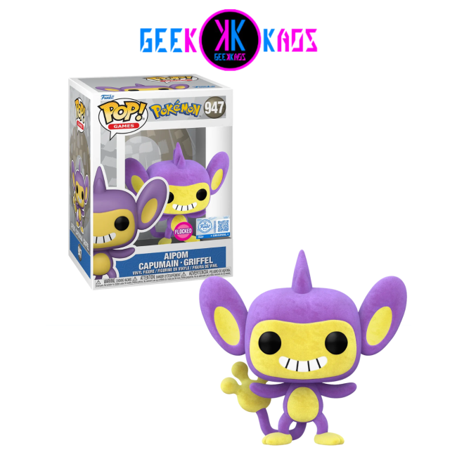 FUNKO POP! - POKEMON - AIPOM 947 (SE) (FLOCKED)