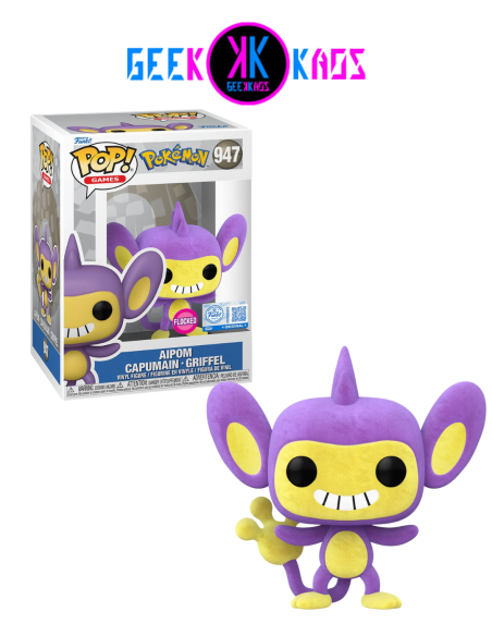 FUNKO POP! - POKEMON - AIPOM 947 (SE) (FLOCKED)