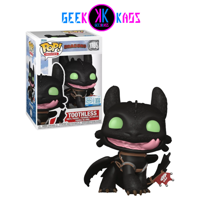 FUNKO POP! - DRAGONS - TOOTHLESS 1785 (SE)