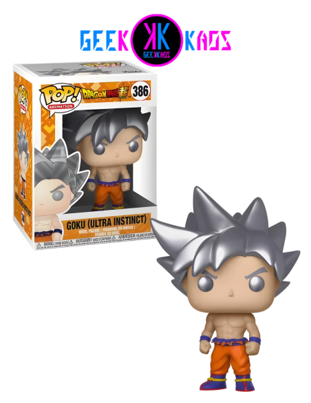 FUNKO POP! - DRAGON BALL SUPER - GOKU (ULTRA INSTINCT) 386