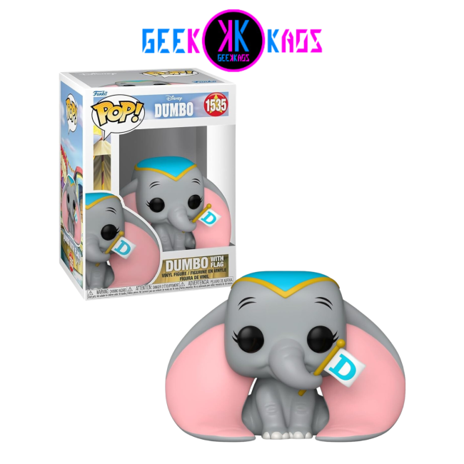 FUNKO POP! - DUMBO - DUMBO WITH FLAG 1535