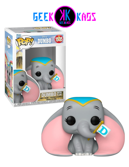 FUNKO POP! - DUMBO - DUMBO WITH FLAG 1535