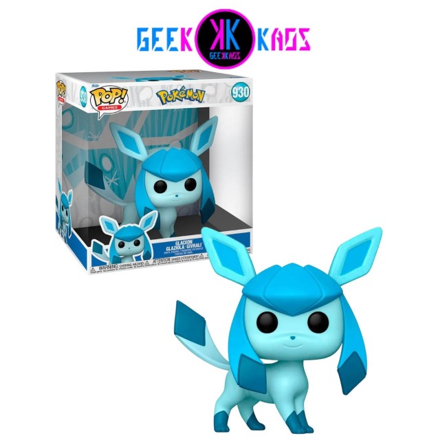 FUNKO POP! - POKEMON - GLACEON 930 (JUMBO SIZED)