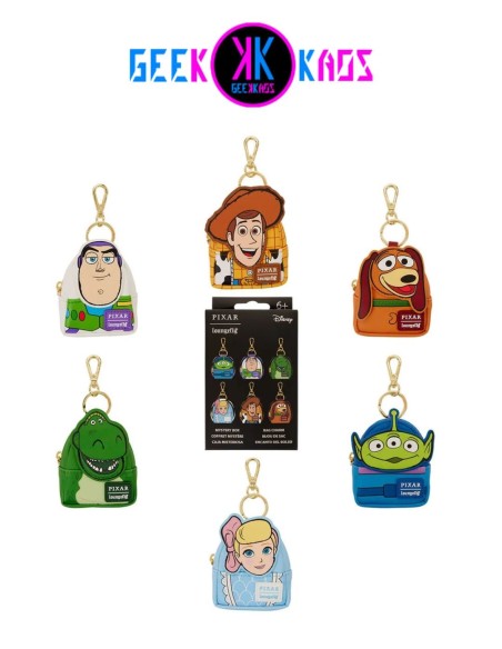 BLIND BOX - TOY STORY - MINI MOCHILA LLAVERO MYSTERY - LOUNGEFLY