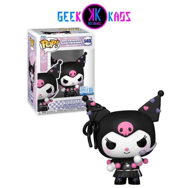 FUNKO POP! - HELLO KITTY AND FRIENDS - KUROMI 143 (SE)