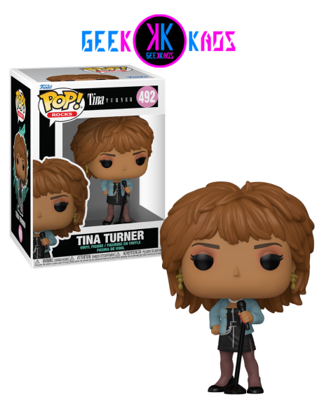 FUNKO POP! - TINA TURNER - TINA TURNER 492