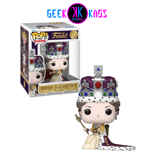 FUNKO POP! - ROYAL - QUEEN ELIZABETH II 07