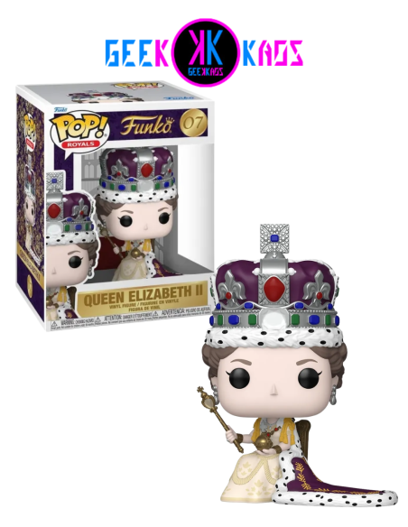 FUNKO POP! - ROYAL - QUEEN ELIZABETH II 07