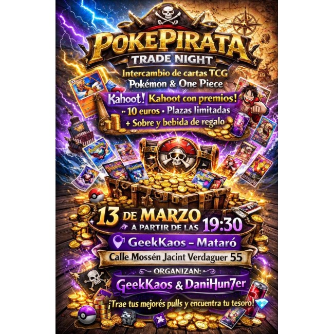 ENTRADA TRADE NIGHT GEEKKAOS - VIERNES 13 DE MARZO