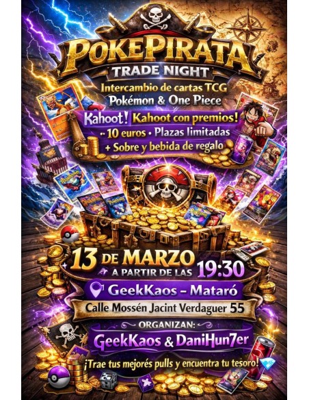 ENTRADA TRADE NIGHT GEEKKAOS - VIERNES 13 DE MARZO