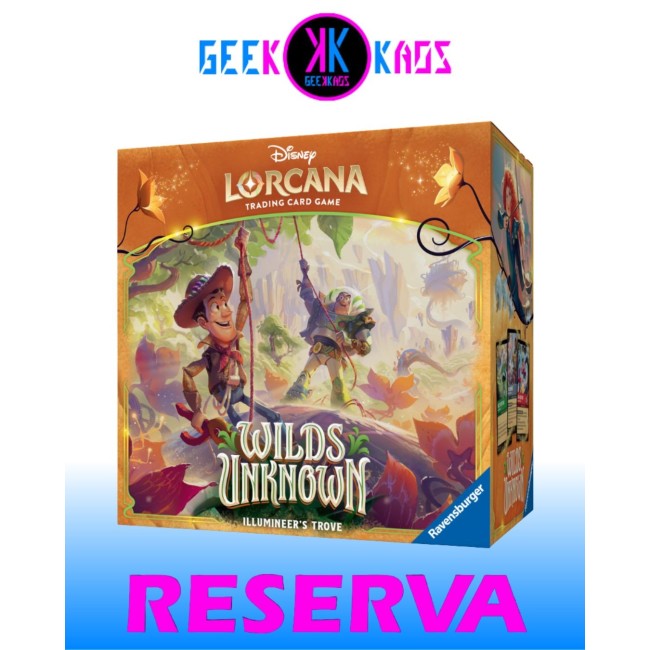 TCG DISNEY LORCANA CHAPTER 12 - WILDS UNKNOWN - ILLUMINEER´S TROVE - INGLES