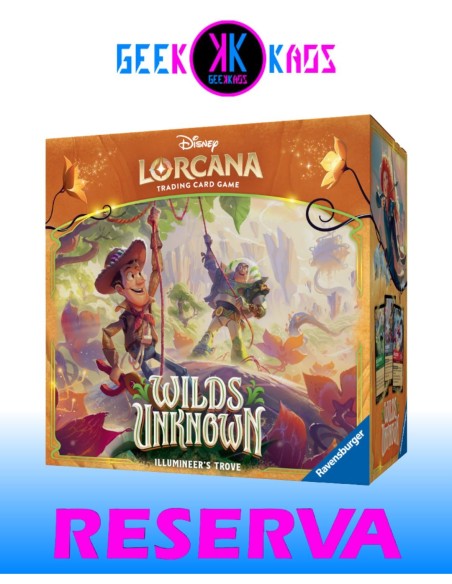 TCG DISNEY LORCANA CHAPTER 12 - WILDS UNKNOWN - ILLUMINEER´S TROVE - INGLES